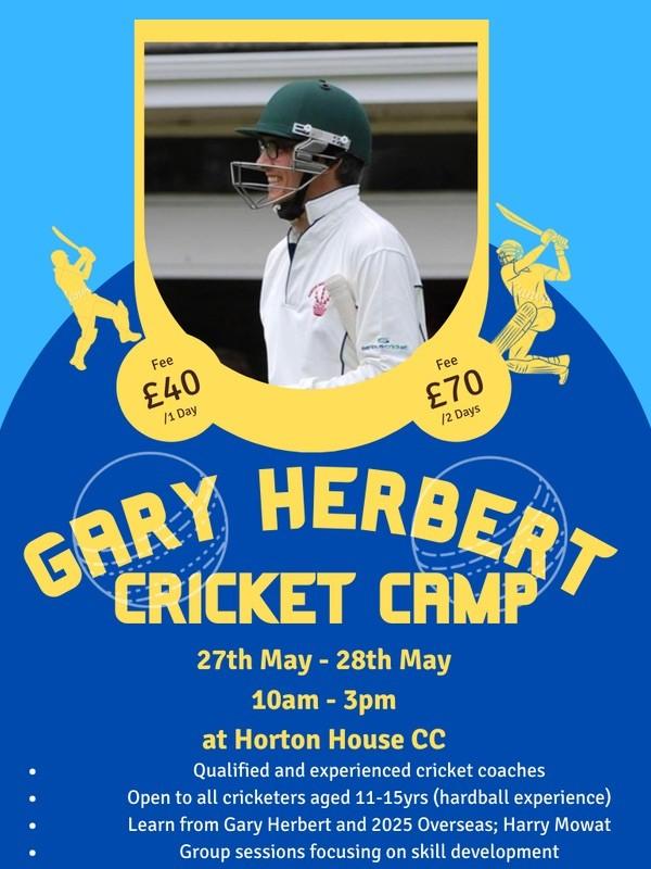 Gary Herbert Cricket Training Camp Gary Herbert Cricket Training Camp